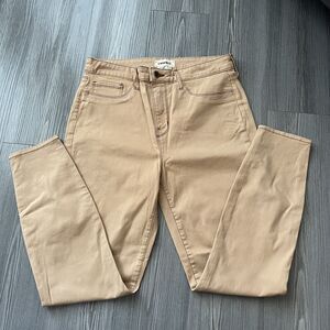 L’Agence Margot Jeans Womens Size 29 Skinny High Rise Candied Ginger Contrast